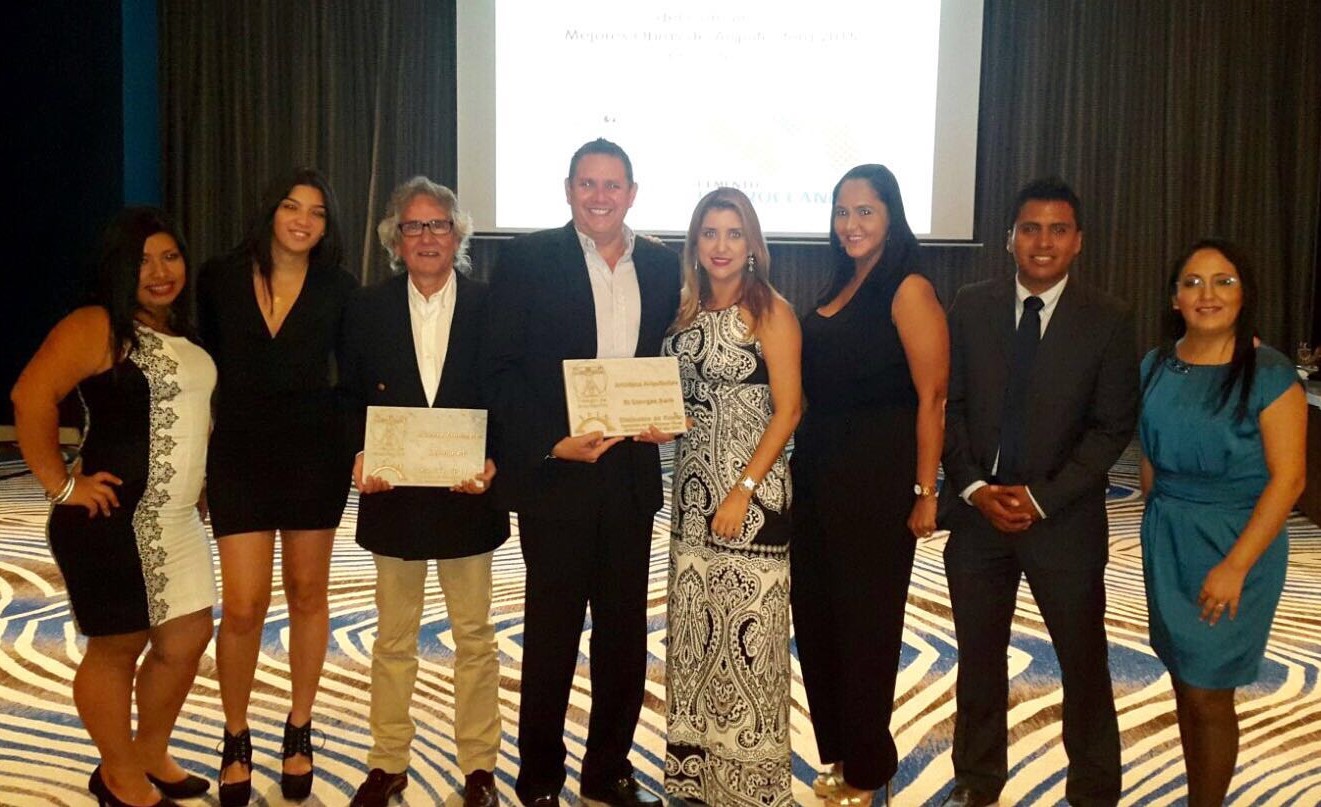 Cena de gala del colegio de arquitectura de Panamá