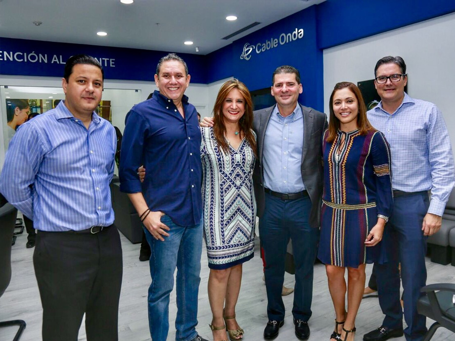 Inauguración Cable Onda sucursal Dorado